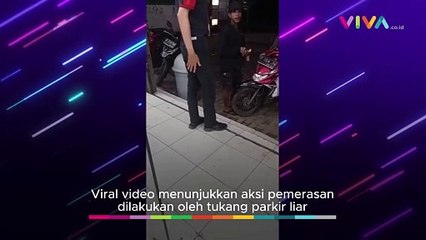 Tukang Parkir Main Gila, Todong Tarif Parkir Rp15 Ribu