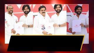 Janasena Party అభ్యర్థులకు బీ ఫారంలు అందచేసిన Pawan Kalyan | Oneindia Telugu