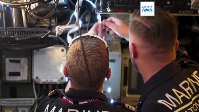 Journalists given rare access to France’s Rubis-class nuclear-powered submarine