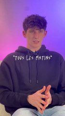 Dans les coulisses de l’interview de Victorien (Star Academy) pour la promo de son single « Tous les matins »
