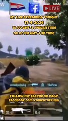 My live streaming schedule tonight 17-4-2024 - Comedy Of PUBG #PUBG #PUBGMOBILE #gaming #hrvatska