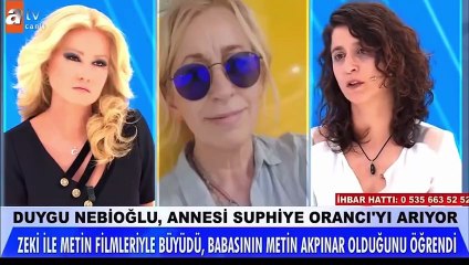 Müge Anlı, Akpınar'ın kızı Duygu Nebioğlu'nun annesini arıyor! Annenin görüntüleri ortaya çıktı