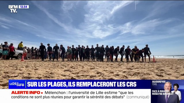 Les CRS nageurs-sauveteurs, mobilisés pour les JO, doivent être remplacés sur les plages cet été