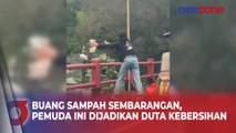 Pemuda yang Buang Sampah Sembarangan di Sungai Cikundul Dijadikan Duta Kebersihan Cianjur