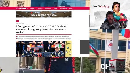 DECLARACIONES SERGIO PÉREZ PREVIO GP CHINA