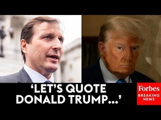 'They Want Chaos In Order To Win An Election': Dan Goldman Lights Into GOP Over Border Security