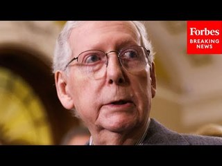 'Prosperity Was Purchased By American Leadership': Mitch McConnell Urges Support For Ukraine Bill