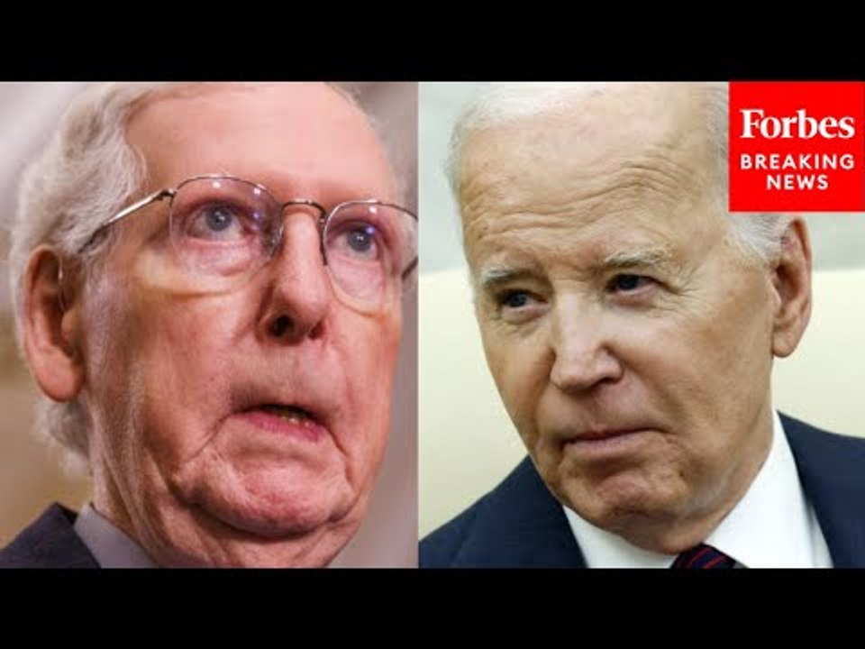 Mitch McConnell Rails Against Bidenomics And 'Soft On Crime Radicalism'