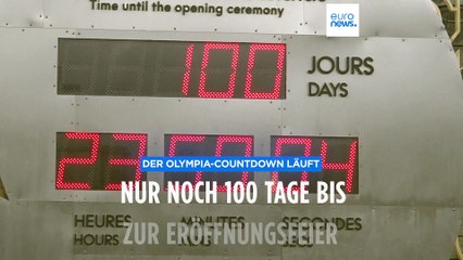 Der Olympia-Countdown läuft: Nur noch 100 Tage bis zur Eröffnungsfeier