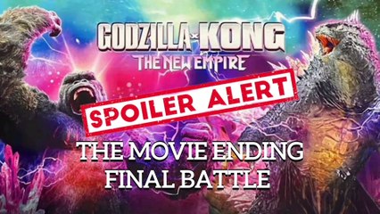 GODZILLA x KONG THE NEW EMPIRE: MOVIE ENDING FINAL BATTLE