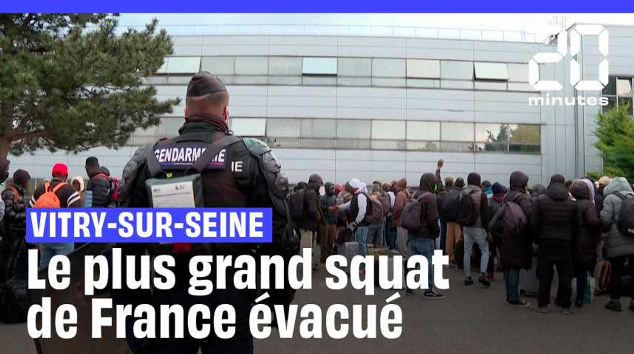 Vitry-sur-Seine : Le « plus grand squat » de France évacué, à 100 jours du début des JO