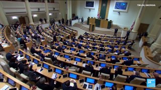 Georgian lawmakers approve first reading of controversial 'foreign influence' law
