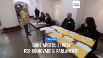 Elezioni anticipate in Croazia, urne aperte per rinnovare il Parlamento