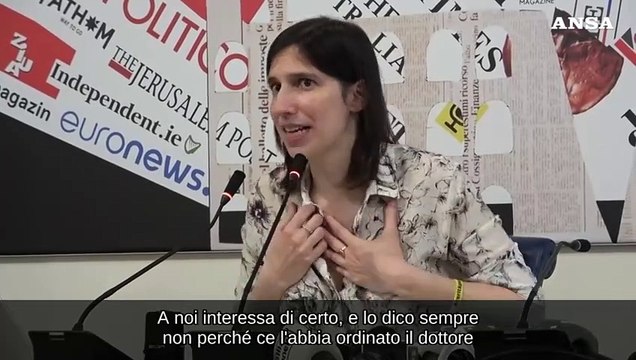 Schlein, Mettendo insieme le forze gia' oggi possiamo competere