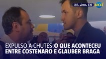 Deputado Glauber Braga expulsa Gabriel Costenaro da câmara a chutes