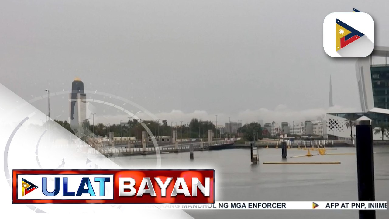 DMW, wala pang natatanggap na ulat na may Pilipinong naapektuhan ng pagbaha sa Dubai