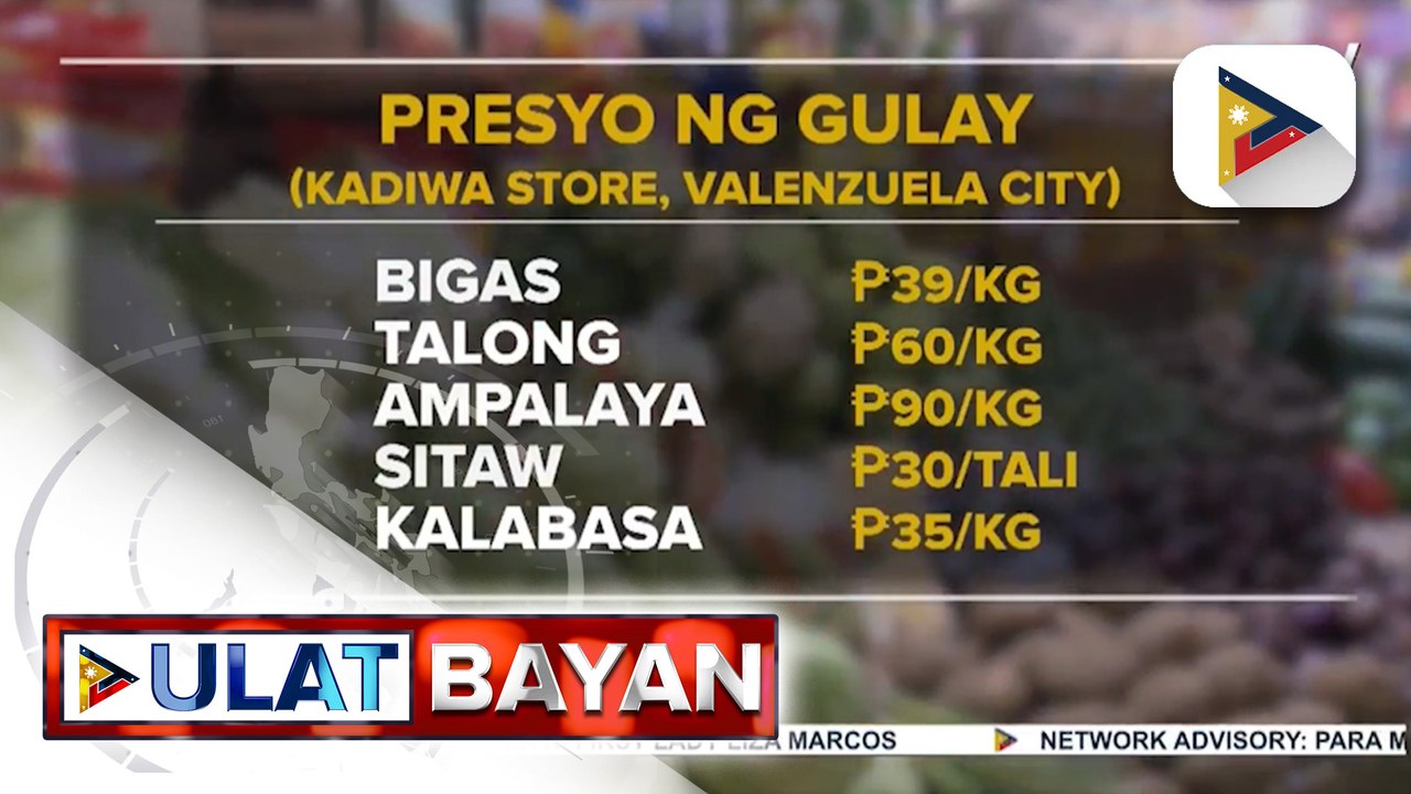 Murang bigas, sariwang gulay, prutas, at iba pa, mabibili sa mga Kadiwa store