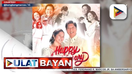 PBBM at First Lady Liza Marcos, nagdiriwang ng kanilang 31st anniversary