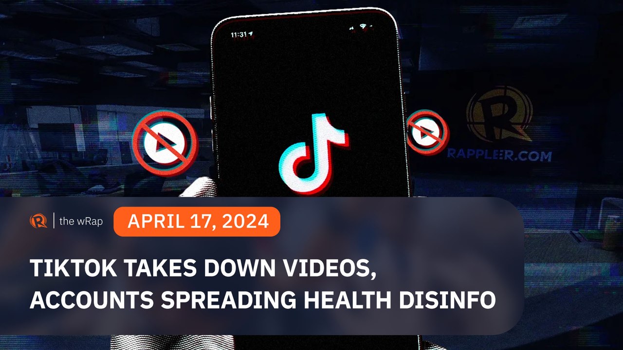 TikTok takes down videos, accounts reported by Rappler; commits to better tracking