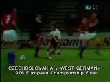 Czechoslovakia v West Germany European Championship Final 20-06-1976