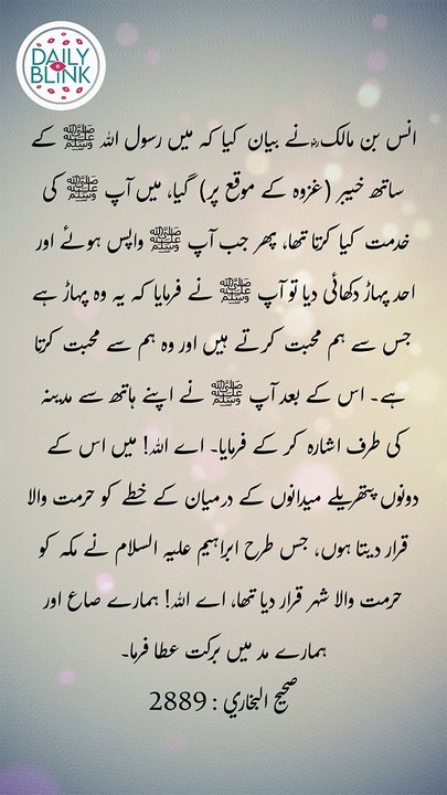 Daily Hadees | Hadees Sharif | Sahih Bukhari 2889 || Daily Blink #shorts #hadees #hadith