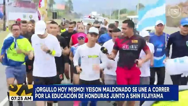 Shin Fujiyama dedica mensaje a sus padres por apoyar su causa con la educación en Honduras