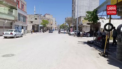 Suruç'ta tozdan esnaf mağdur! Belediye çalışmaları durdu, Şehir merkezi şantiye gibi!