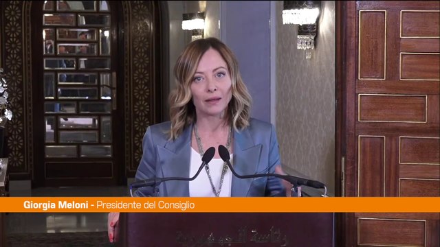 Migranti, Meloni Lavorare con Tunisia su rimpatri e flussi regolari