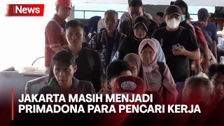Susah Cari Kerja di Lampung, Pelabuhan Bakauheni Dipadati Perantau yang Ingin Mengadu Nasib ke Jakarta