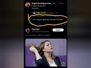 La gordofobia ataca a Ángela Rodríguez PAM