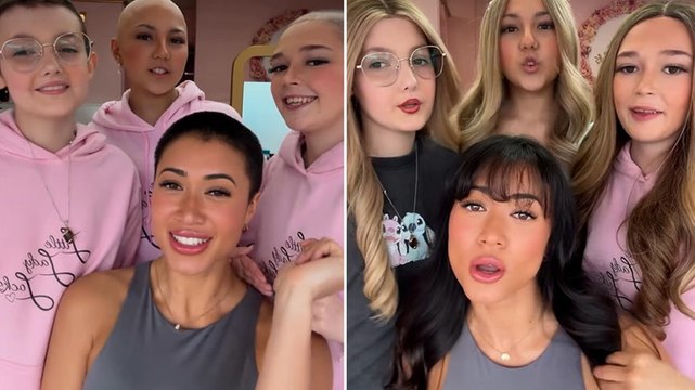 Love Island star shaves head to support children’s charity