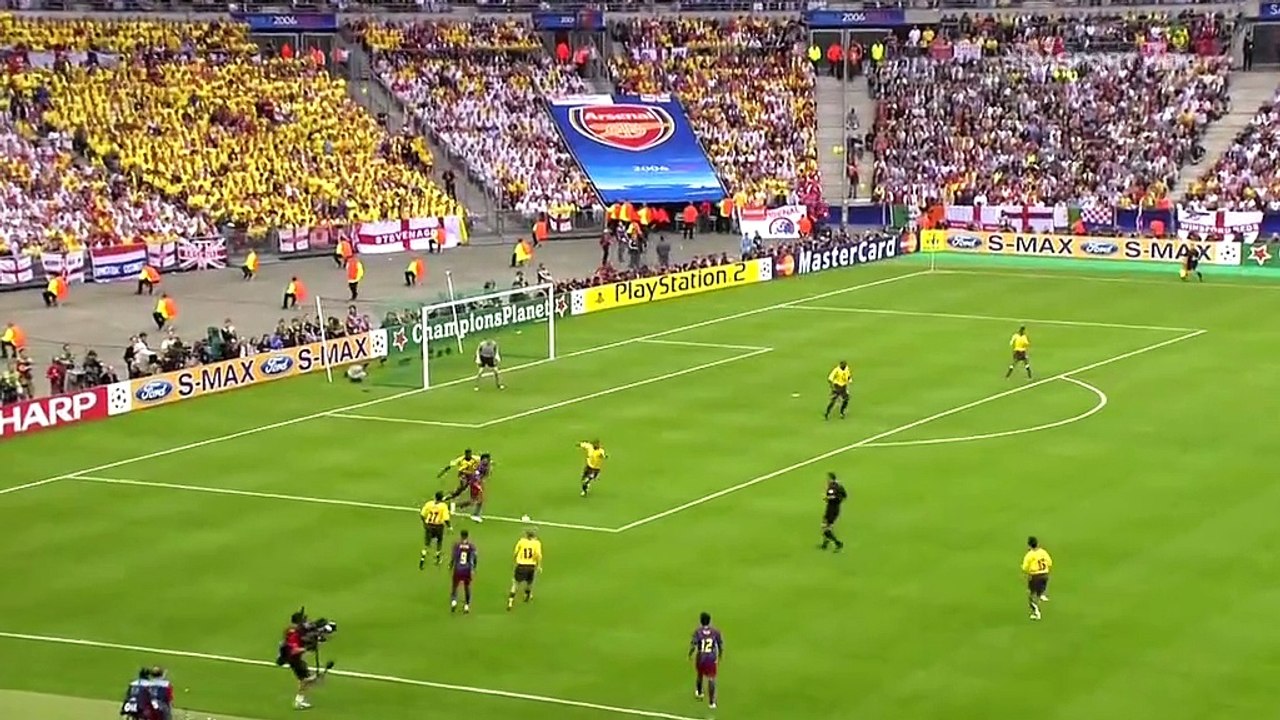 FC Barcelona vs. Arsenal FC 2005-2006  Final  Stade de France   (Saint-Denis)  17 Mayıs 2006
