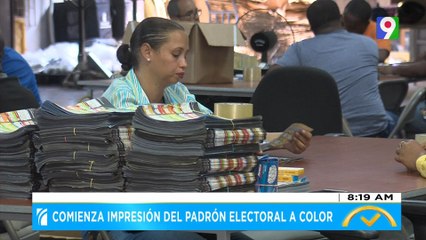 Comienza impresión del padrón electoral a color | El Despertador SIN
