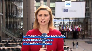 Cimeira da UE: PM de Portugal promete empenho na pacificação do Médio Oriente