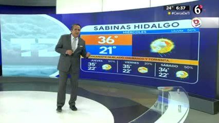 Pronóstico del tiempo para Monterrey, con Abimael Salas - 17 de abril de 2024