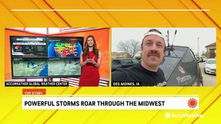 Reed Timmer recaps riding through Iowa storm