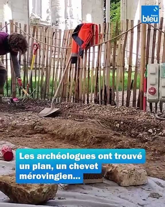 Des fouilles archéologiques à l'abbaye de Jumièges