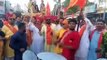 Shobha Yatra with Mahaviri flag, city echoed with slogan of Jai Shri R