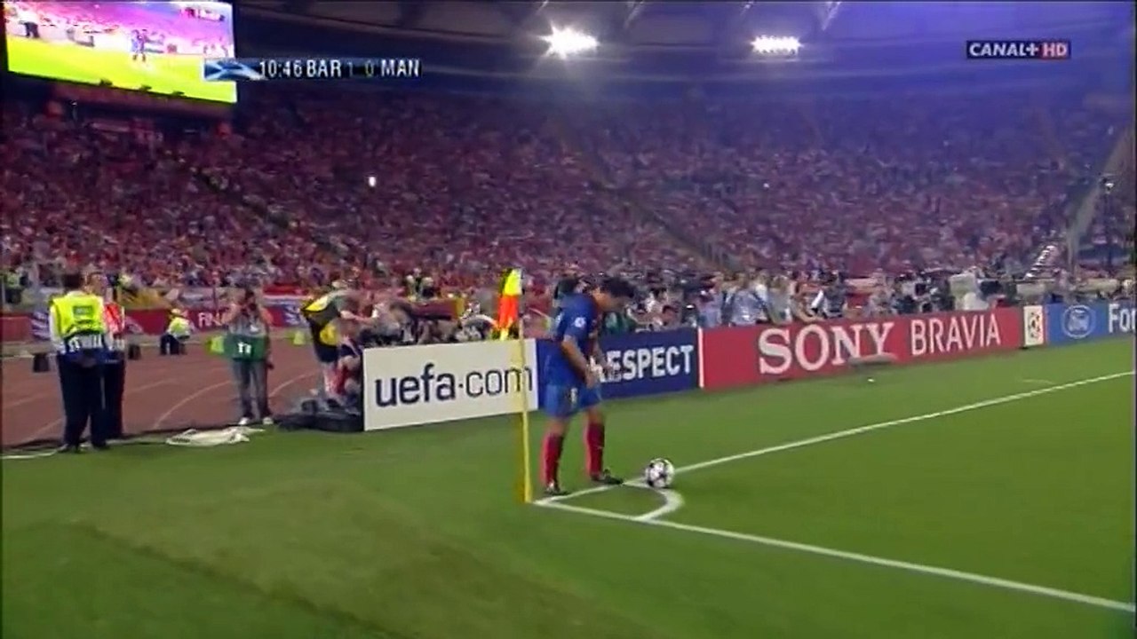 FC Barcelona vs. Manchester United 2008-2009  Final   Stadio Olimpico   (Roma)   27 Mayıs 2009