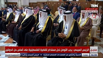 السيسي: لقد حذرنا من مخاطر الحرب في غزة وتداعيتها على المنطقة واتساع رقعة الصراع