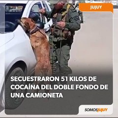 Secuestro de cocaína en Abra Pampa