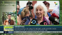 Activista Estela de Carlotto recibe reconocimiento de 