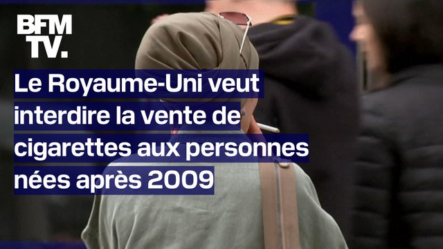 Le Royaume-Uni veut devenir la première nation sans tabac