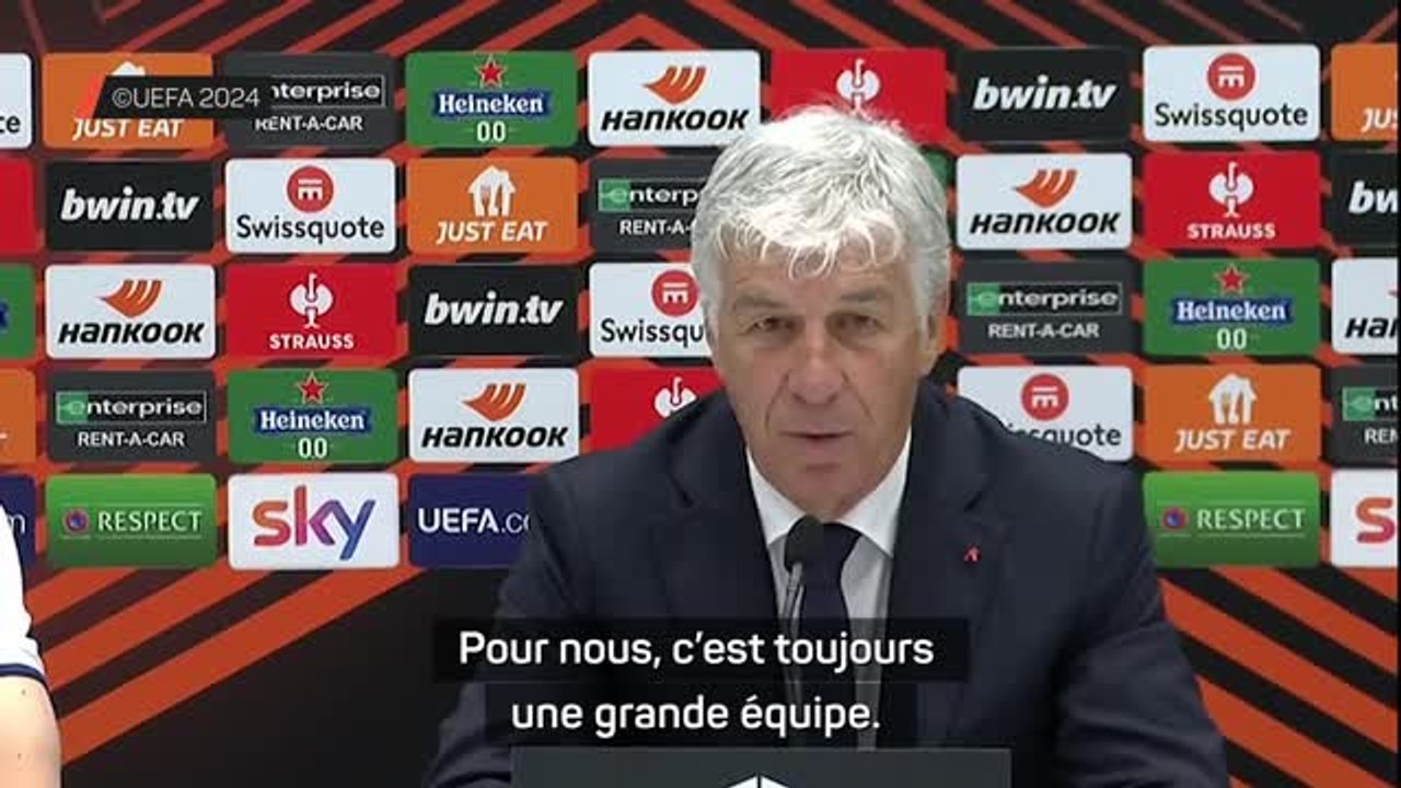 Atalanta - Gasperini : "Ne pas penser une seule seconde au 3-0 du match aller"