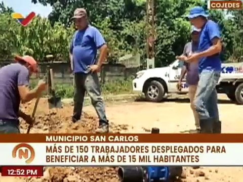 Cojedes | Hidrocentro atendió más de 100 casos reportados a través del 1X10 del Buen Gobierno