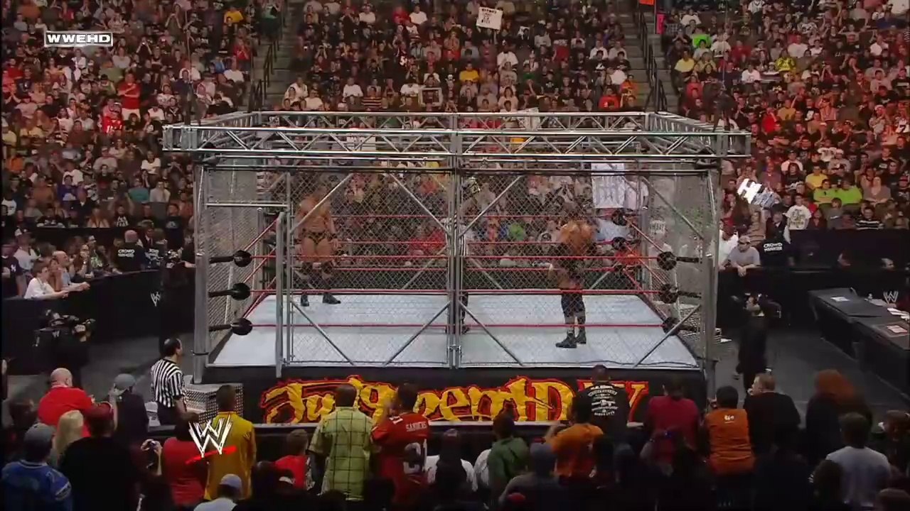 WWE Judgment Day 2008 - Randy Orton vs Triple H (Steel Cage Match, WWE Championship)