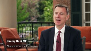 Hunt: Inflation rate and UK economy forecast are encouraging