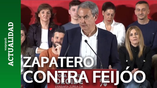 Zapatero carga contra Feijóo: A su lado, Pablo Casado me parece un santo y Rajoy un arcángel