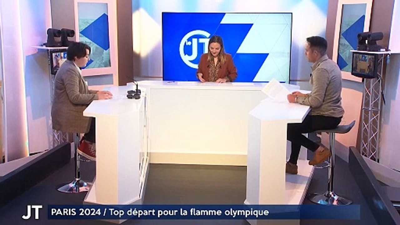 PARIS 2024 / Top départ pour la flamme olympique