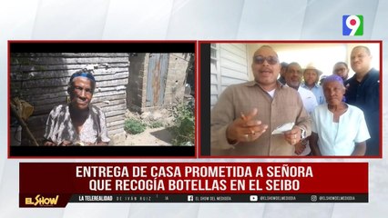 Viceministro del MIVED entrega casa prometida en El Seibo  | El Show del Mediodía